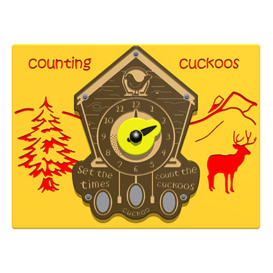 PlayTronic Counting Cuckoos Play Panel PlayTronic Counting Cuckoos Play Panel