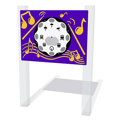 PlayTronic Drums Musical Play Panel
