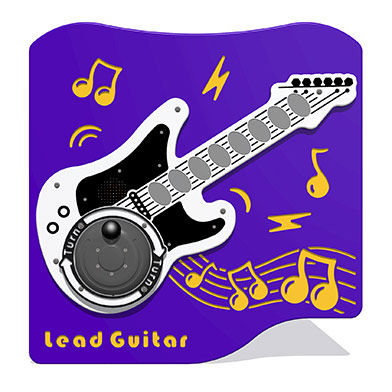 RotoGen PlayTronic Lead Guitar Musical Play Panel RotoGen PlayTronic Lead Guitar Musical Play Panel