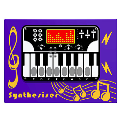 PlayTronic Synthesiser Musical Play Panel PlayTronic Synthesiser Musical Play Panel