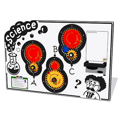 Scientific Gears Play Panel