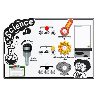 Scientific Weather Station Play Panel Scientific Weather Station Play Panel