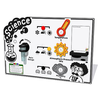 Scientific Weather Station Play Panel