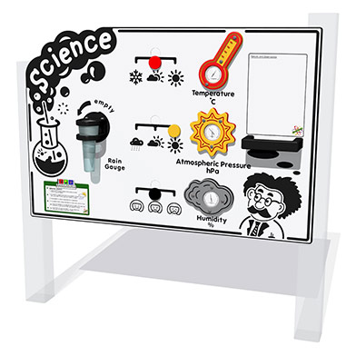 Scientific Weather Station Play Panel