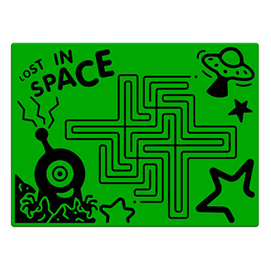 Lost in Space Maze Play Panel Lost in Space Maze Play Panel