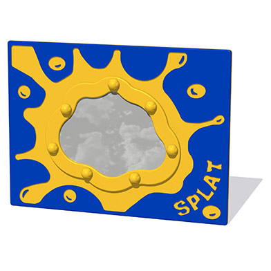 Splat Mirror Play Panel Splat Mirror Play Panel