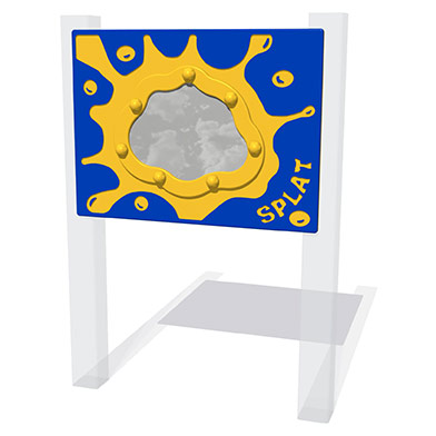 Splat Mirror Play Panel