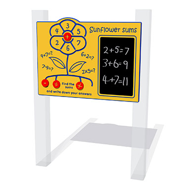 Sunflower Sums Play Panel