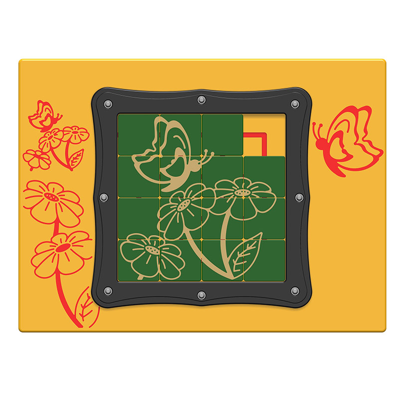 Tile Slide Butterfly Play Panel