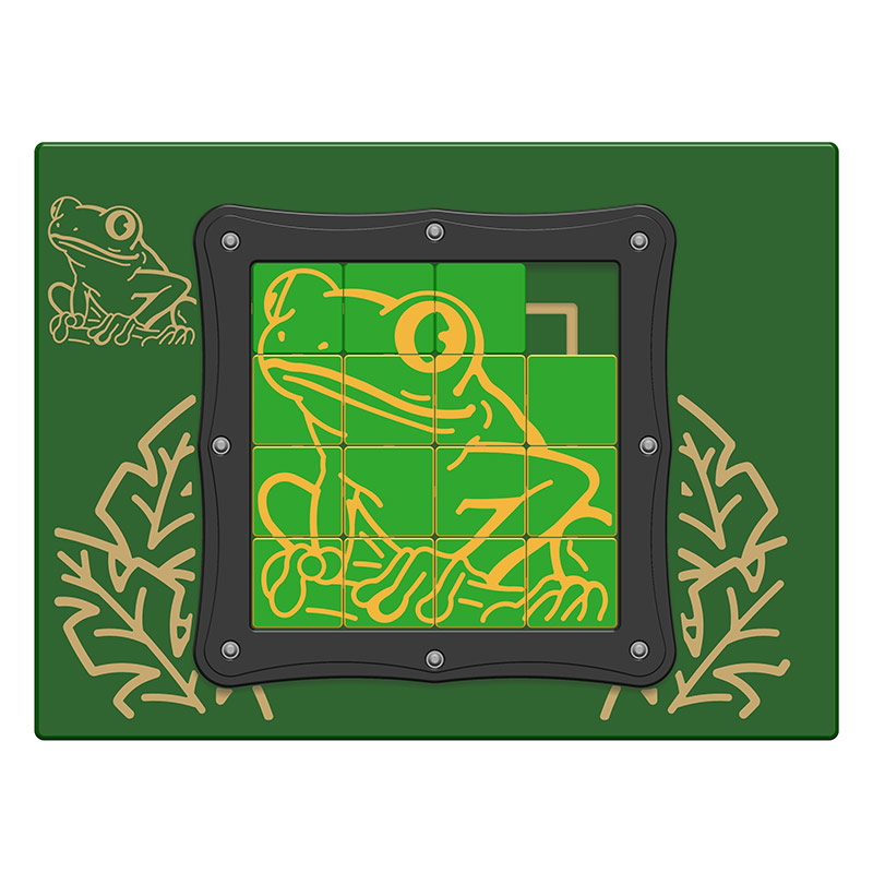 Tile Slide Frog Play Panel