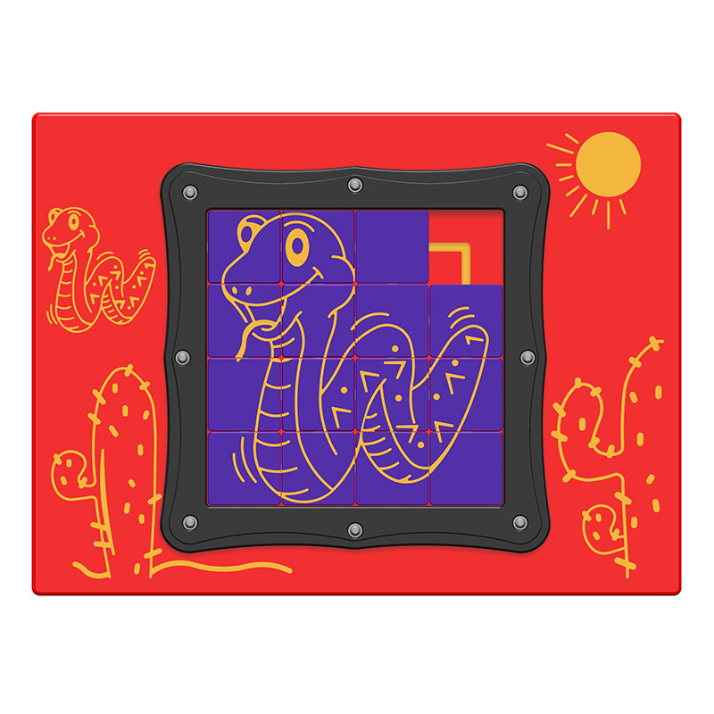 Tile Slide Snake Play Panel