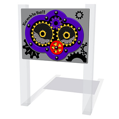 Tumble Ball Cog Play Panel Tumble Ball Cog Play Panel