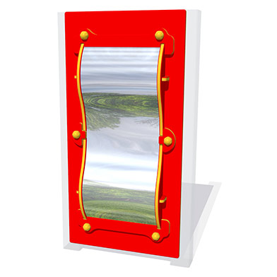 Wobbly Mirror Play Panel