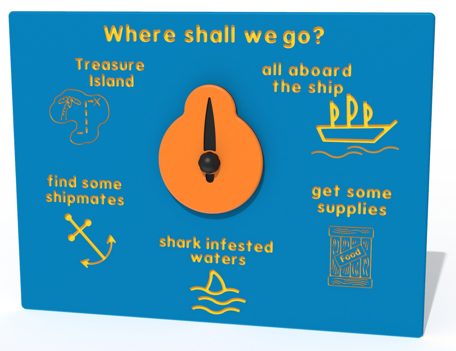 Where Shall We Go Play Panel - Pirates Where Shall We Go Play Panel - Pirates