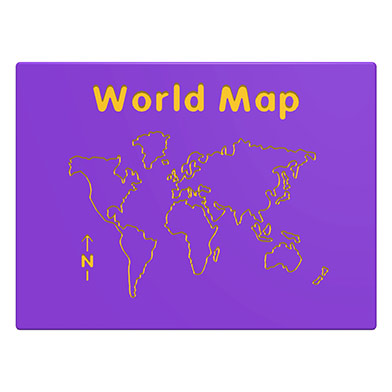 World Map Play Panel World Map Play Panel