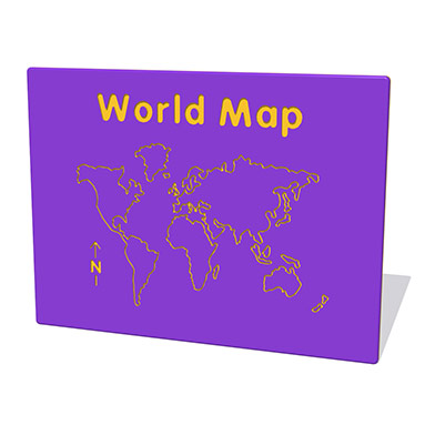 World Map Play Panel