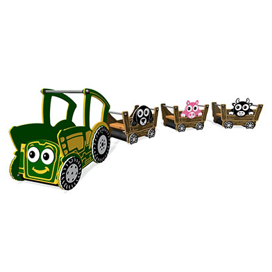 Toby the Tractor and Trailer Set Toby the Tractor and Trailer Set