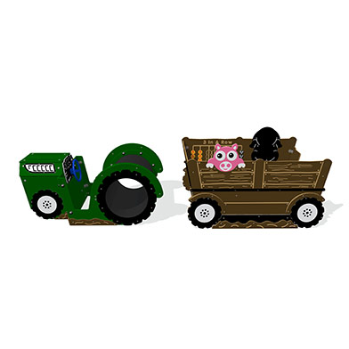 Terry the Tractor and Activity Trailer Set