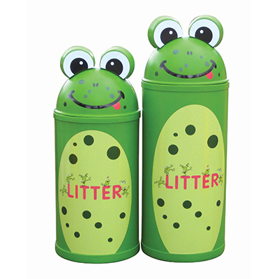 Large Frog Litter Bin Large Frog Litter Bin