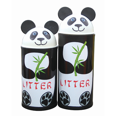 Large Panda Litter Bin