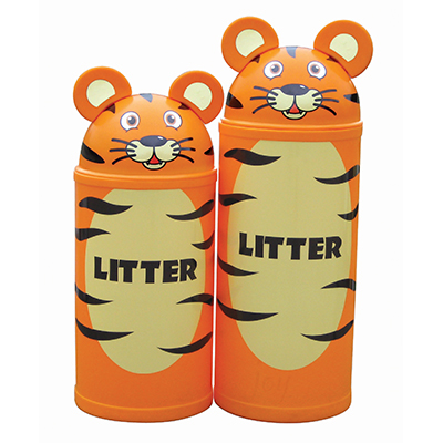 Large Tiger Litter Bin Large Tiger Litter Bin