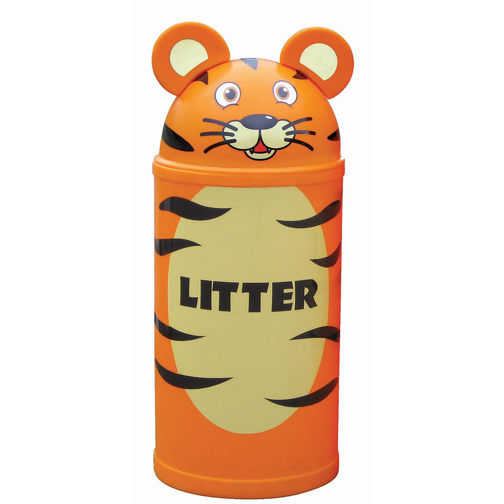 Small Tiger Litter Bin Small Tiger Litter Bin
