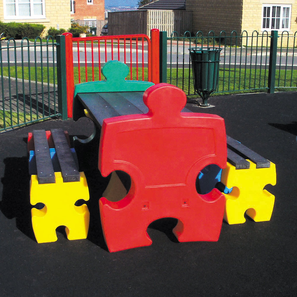Jigsaw Table and 2 x Three Person Jigsaw Bench Jigsaw Table and 2 x Three Person Jigsaw Bench