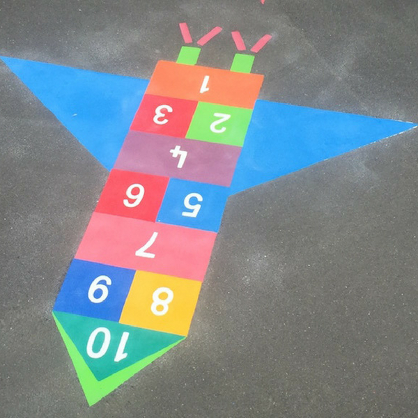 Rocket Hopscotch 300 (using 300mm squares)