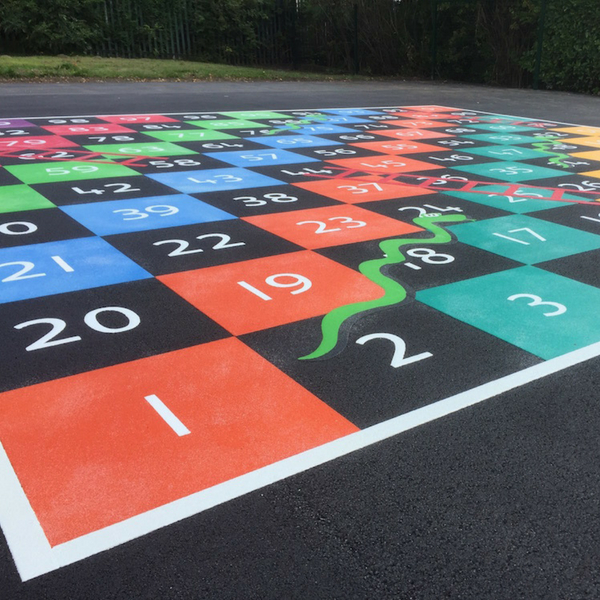 1-100 Snakes & Ladders Half Solid 1-100 Snakes & Ladders Half Solid