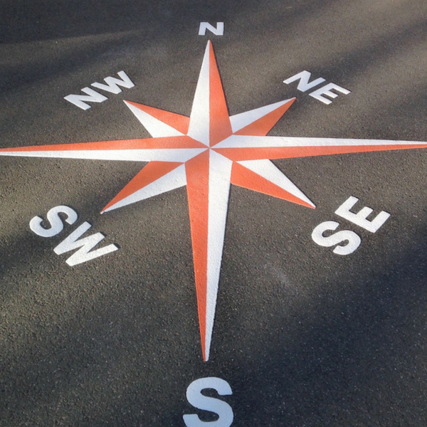 Rose 3D Compass Rose 3D Compass