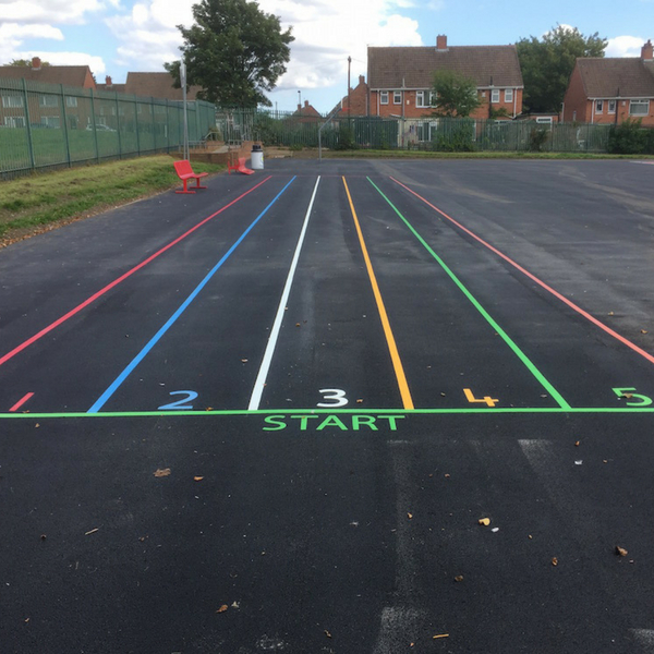 4 Lane Sprint Track 4 Lane Sprint Track