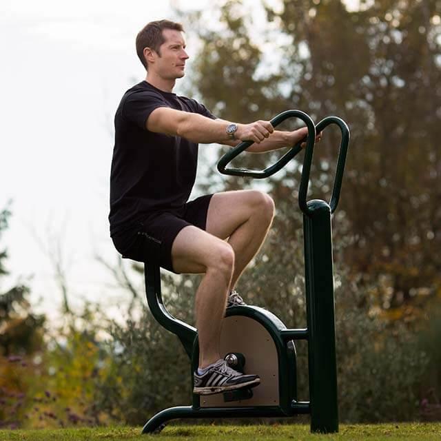 exercise bike go outdoors