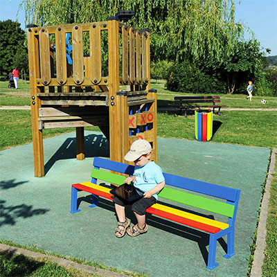 SILAOS® Junior Bench - Multi-Colour SILAOS® Junior Bench - Multi-Colour