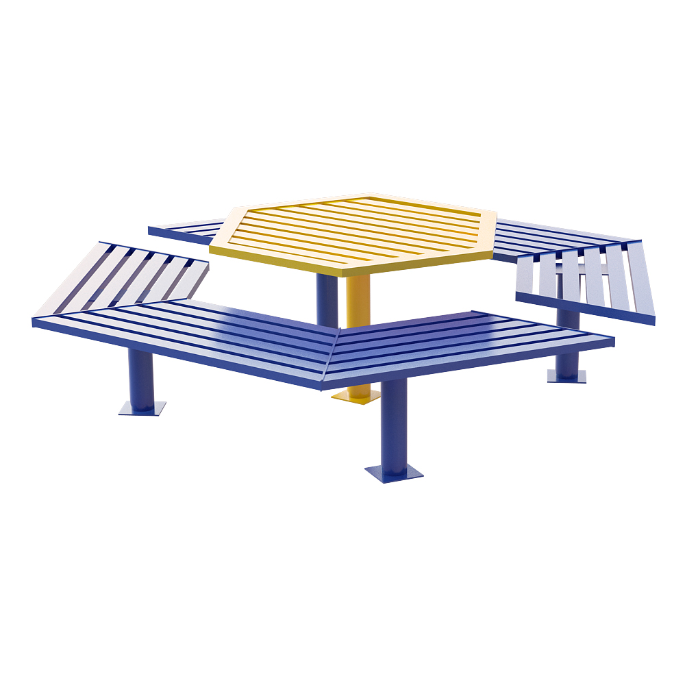 Steel Buddy Bench