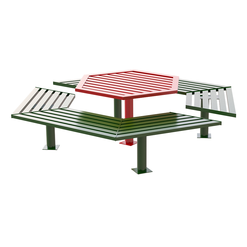 Steel Buddy Bench
