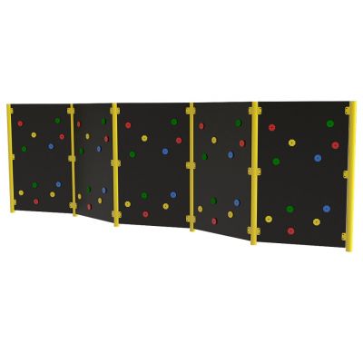 Solid Traverse Wall (5 Panels)