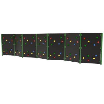Solid Traverse Wall (7 Panels)