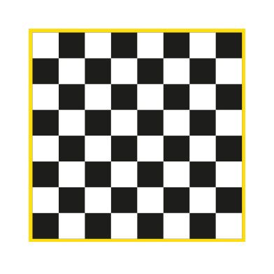 Chessboard Solid (using 300mm squares)