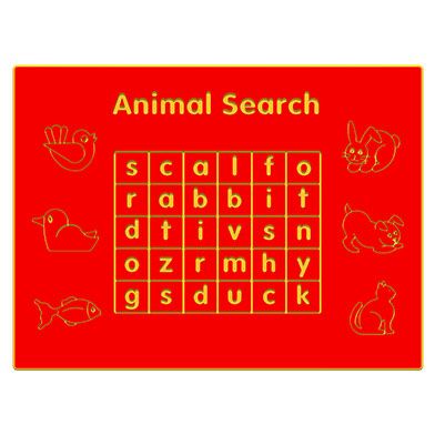 Animal Search Play Panel