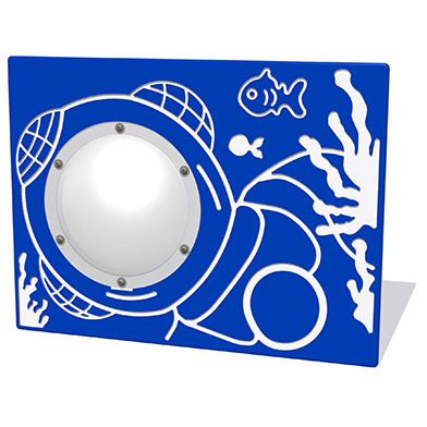 Underwater Diver Play Panel with Clear Dome