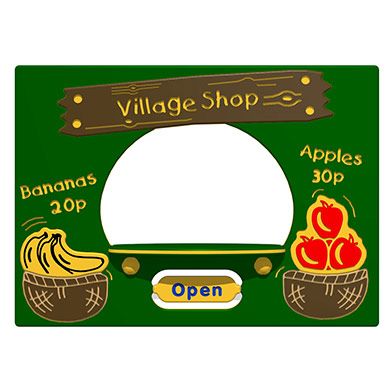 Village Shop Play Panel