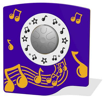 Tongue Drum Musical Play Panel