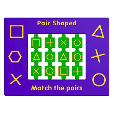 Pair Shaped Play Panel
