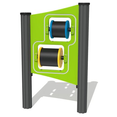 Virtuoso Musical Melody Wheels Panel