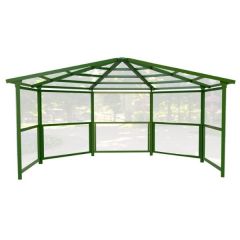 5 Sided Shelter with Side Panels