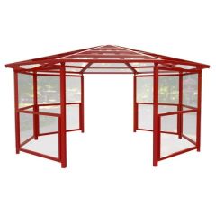 8 Sided Shelter with Side Panels