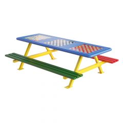 Infant Picnic Bench with Games Top