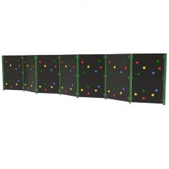 Solid Traverse Wall (7 Panels)