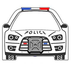 PlayTronic Police Car Panel