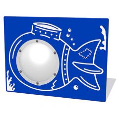Underwater Sub Play Panel with Clear Dome